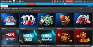 Promociones y otros bonos de Megapari